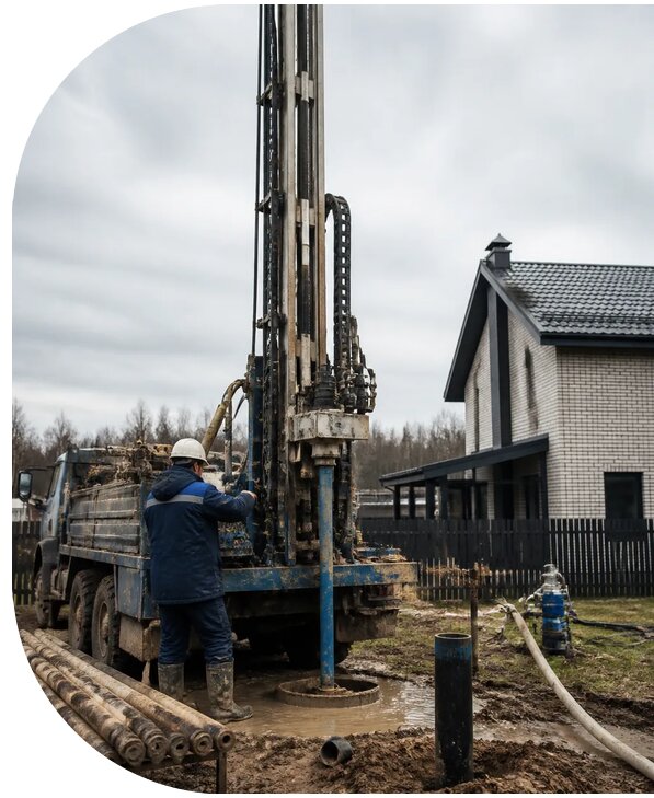 Бурение скважин на воду под ключ в Реутове от 124884 р. | АПаруса-Ртв